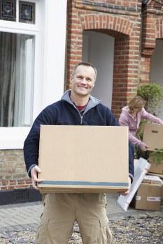 Removal van in Watford ready for a home move
