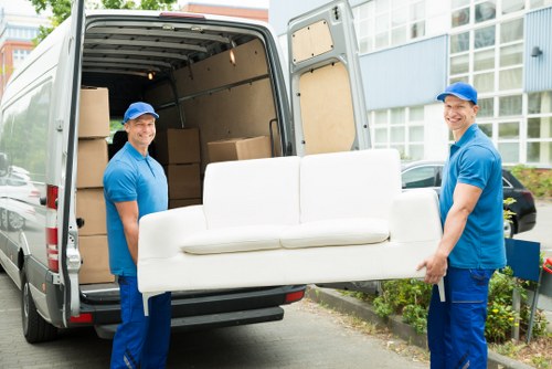 Man and van service helping with a local move in Watford
