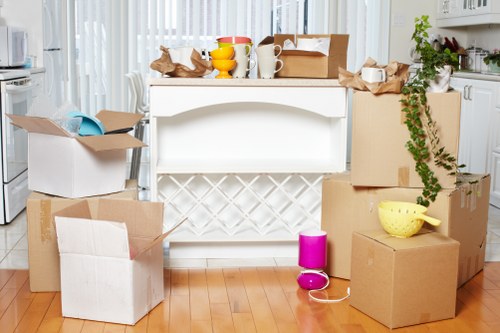 Specialist commercial movers preparing relocation in Watford