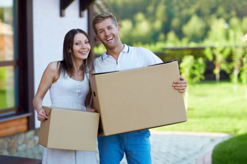 Watford office movers packing and transporting workplace furniture and equipment