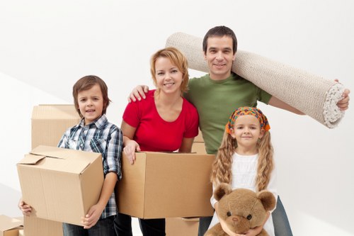 Man with a van in Watford handling moving logistics with care