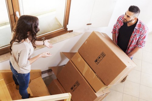 Service team investigating a moving-related complaint