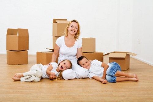 Packing and planning a house move with a removal truck