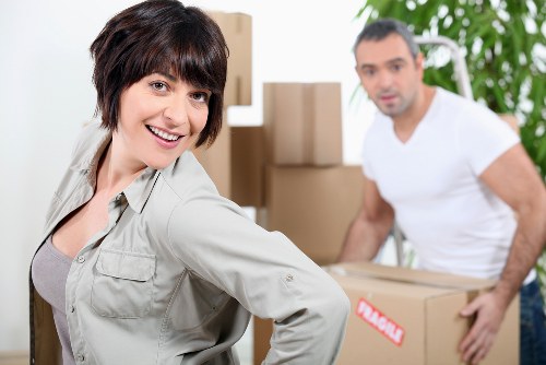 Local house removals in a Watford residential street